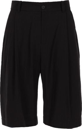 STUDIO NICHOLSON Cotton-Linen Shorts