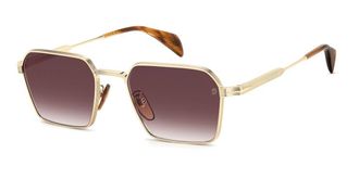 David Beckham DB 1245/S T5U/SO Mens Sunglasses Gold Size 53