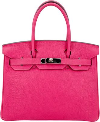 Herm&egrave;s Herm&egrave;s Birkin 30 Togo Framboise Gold Hardware