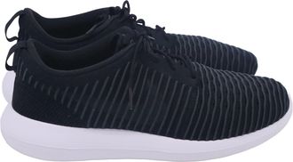 Nike Roshe Two Flyknit Sneakers in Black Nylon