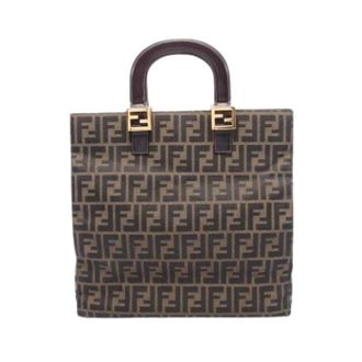 Fendi Pre-owned Tote Bags, female, Brown, Size: ONE SIZE Pre-owned Tote bag