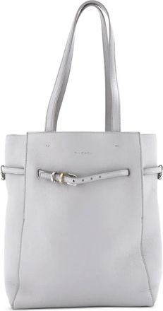 Givenchy Voyou North South Leather Small tote bag - Grigio