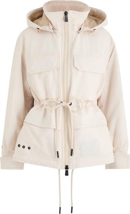 Moncler Nimba Padded Shell Jacket - Ivory - 1 (UK 10 / S)