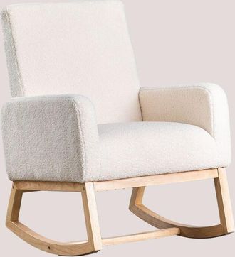 Sklum Sklum - Pack De 2 Mecedoras Tapizadas Abigray