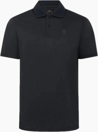 Belstaff Mens Belstaff Steel Polo Shirt Dark Ink - Black - Size: 46