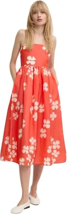Stine Goya Dames, Jurken, Oranje, Maat: XS Poliester