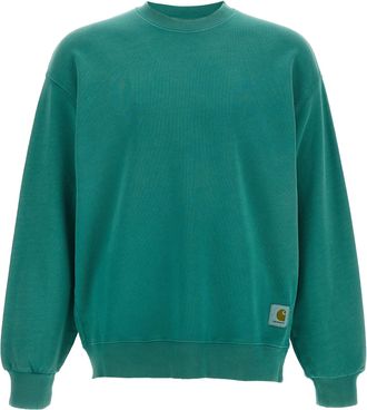 Carhartt Work in Progress Hudson Felpe Verde-Uomo
