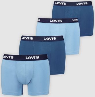Levi's Repeat Logo Boxer Brief 4 pack - Mens - L - Blue