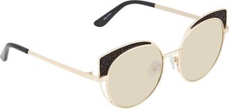 Guess Guess By Marciano Smoke Mirror Cat Eye Ladies Sunglasses GM0796 32C 53