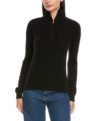 Maison Héritage Emilie Cashmere 1/4-Zip Sweater