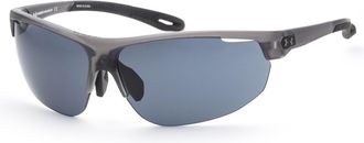 Under Armour Mens 71 mm Grey Sunglasses UA0002GS-0KB7-71