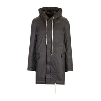 Rick Owens Fishtail Parka - male - Rick Owens - Parkas - Black - S - Coats