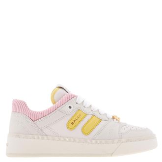 Bally Raise Royalty Leather Sneakers, Brand Size 36.5 ( US Size 6 )