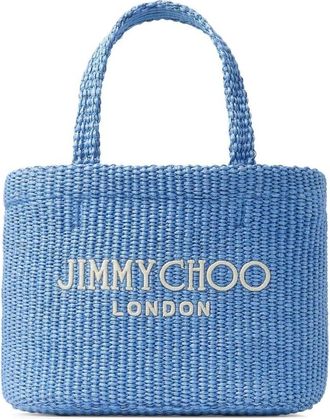 Jimmy Choo London Tassen, Dames, Blauw, ONE Size, Strandtas East-West