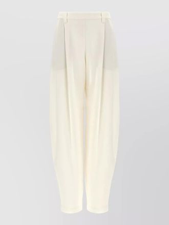 Brunello Cucinelli relaxed fit trousers belt loops back pockets