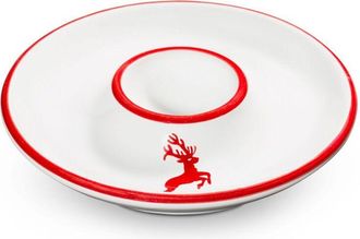 Gmundner Keramik Gmundner Keramik - Gmundner Cer&aacute;mica Huevera Ciervo Rojo Rub&iacute; (&oslash; 12 Cm)