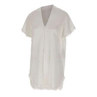 KANGRA Long Cardigan - female - Kangra - Tunics - White - M - Blouses & Shirts