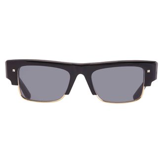 Valentino Grey Rectangular Unisex Sunglasses VLS-164 A 52
