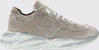Philipp Plein Sneakers basse in velluto con suola chunky