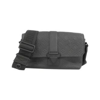 Louis Vuitton Pre-owned Taurillon Monogram S Cape Messenger Bag - Dames - Pre-owned - Zwart - Maat: ONE Size Leer