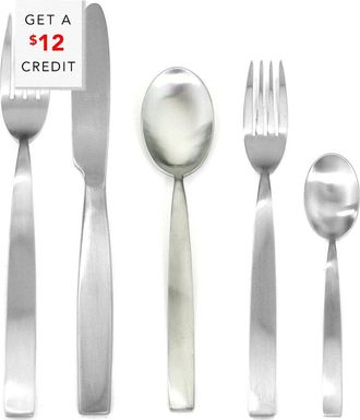 Mepra 5Pc Flatware Set With $12 Credit