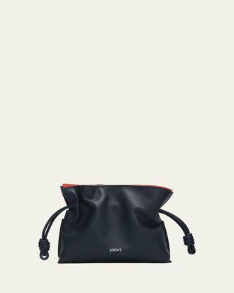 Loewe Flamenco Layers Leather Clutch Bag