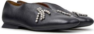Camper Casi Myra Twins Floral Ballerina Flat in Black/black at Nordstrom, Size 38