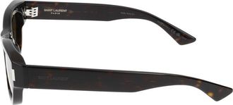 Saint Laurent Unisex Sl Sunglasses Havana Acetate