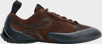 Loewe Grip Suede Low-Top Sneakers