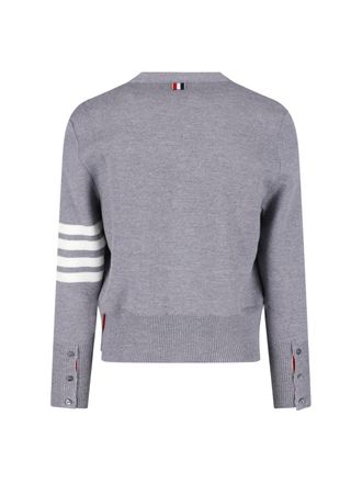 Thom Browne Mens Sweaters Grey Virgin Wool