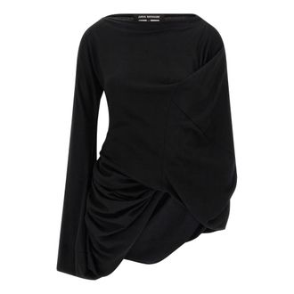 Junya Watanabe Dames, Tops, Zwart, Maat: M Wol