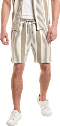 Reiss Tino Stripe Texture Short