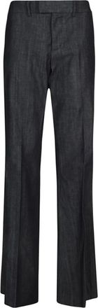Seafarer Flared Denim Jeans - Dames - Straight fit broeken - Blauw - L - Denim - Broeken