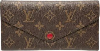 Louis Vuitton Pre-owned Wallets, female, Brown, Size: ONE SIZE Pre-owned The Josephine Long Wallet