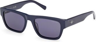 GANT GA00029 90V Mens Sunglasses Blue Size 54