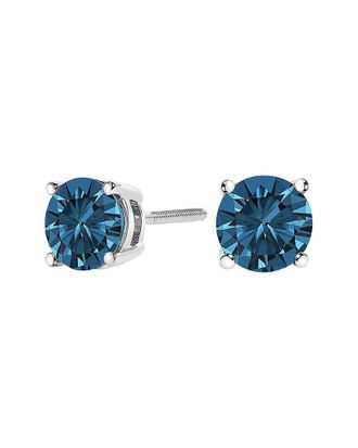 House of Brilliance Haus Of Brilliance 14K 1.00 Ct. Tw. Lab-Grown Diamond Stud Earrings