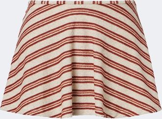Montce Swim Joan striped skort
