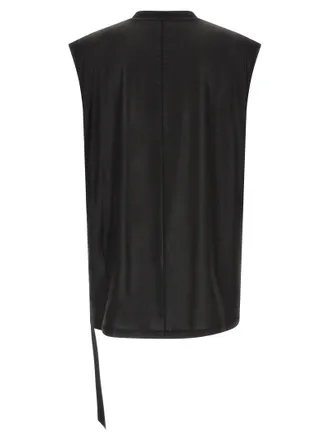 Rick Owens Mens Black Acetate T-Shirt