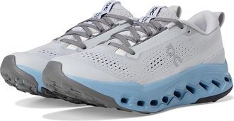 On Cloudsurfer Trail 2 Womens Running Shoes Glacier/Dust : 6.5 M, Synthetic