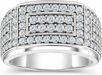 Pompeii3 2Ct Mens Diamond Ring in 14k Gold Lab Grown