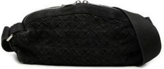 Bottega Veneta Borsa a tracolla in tela intrecciata Pre-owned - - Pre-owned - Donna - Nero - ONE SIZE