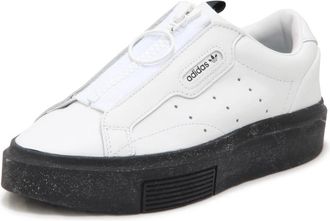adidas Sleek Super Zip - Dames - Fitnessschoenen - Wit - 39 1/3 EU - Leer - Fitness