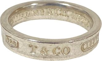 Tiffany & Co. Silver 925 Band Ring (Pre-Owned)