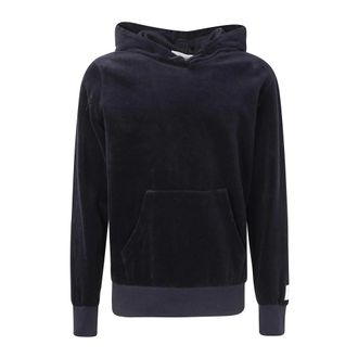 Golden Goose Heren, Sweatshirts & Hoodies, Zwart, Maat: XL Velours