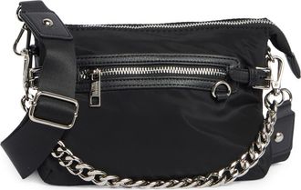 Madden Girl Polyester Crossbody Bag in Black at Nordstrom Rack