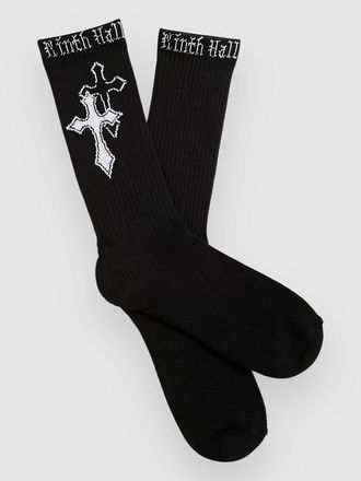 Ninth Hall Crosses Socken schwarz