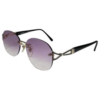 Saint Laurent Pre-owned Accessories, female, Purple, Size: ONE SIZE Pre-owned Sunglasses
