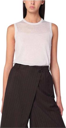6397 T-Shirt Canotta - Dames - Tops zonder mouwen - Beige - XS - Tops