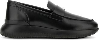 Hogan Interactive&sup3; Loafers - Heren - Loafers - Zwart - 43 1/2 EU - Leer - Schoenen