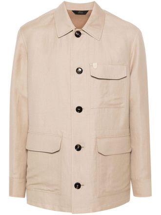 Brioni Lichtgewicht shirtjack - Beige